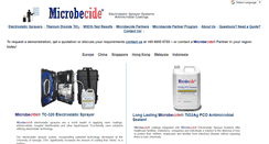 Desktop Screenshot of microbecide.com